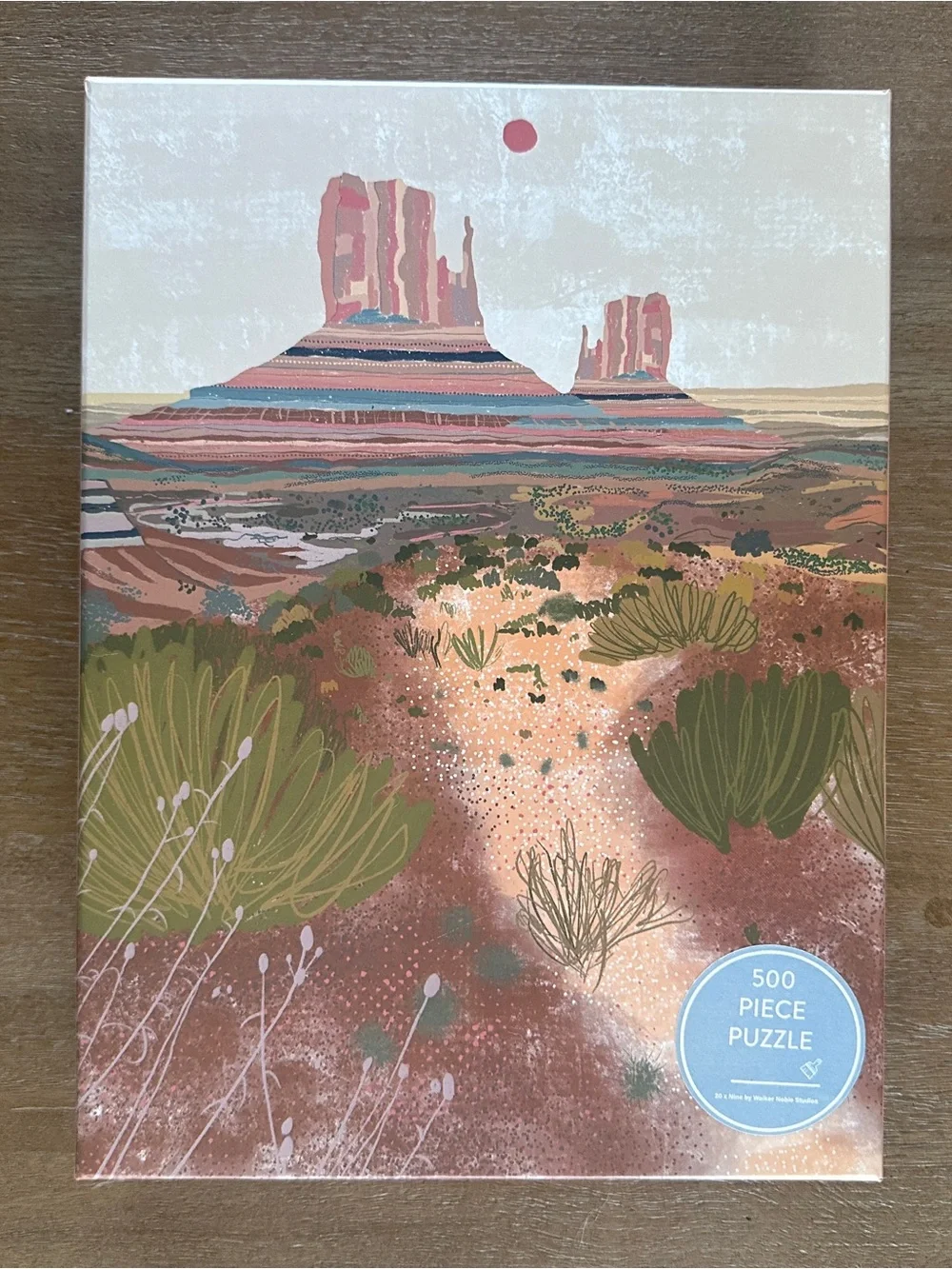 Set of 2 Destination Puzzles “London” and “Monument Valley”